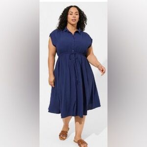 Torrid Navy dress